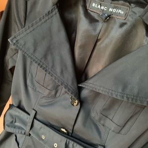 Blanc Noir Trench Coat